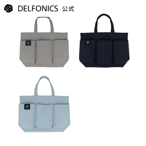 バッグ A4サイズ収納可能 8ポケット トートバッグ インナーキャリング スタッド M  バッグイン...