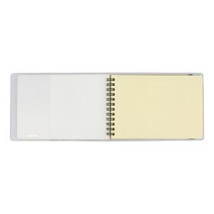 ノートカバー ロルバーン クリア 抗菌 横型 ...の詳細画像5