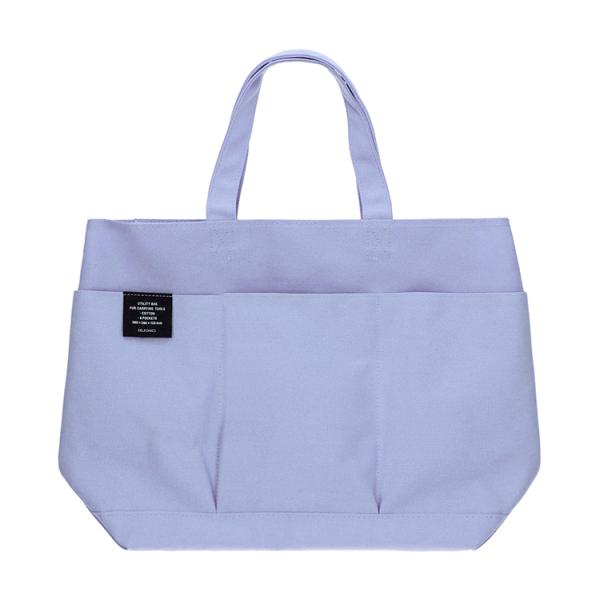 バッグ B5サイズ収納可能 8ポケット トートバッグ マチあり インナーキャリング M  バッグイン...