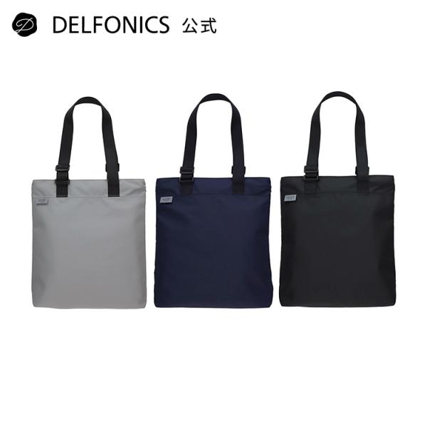 バッグ A4サイズ収納可能 2ポケット トートバッグ 撥水 インナーキャリング A4書類収納可能 デ...