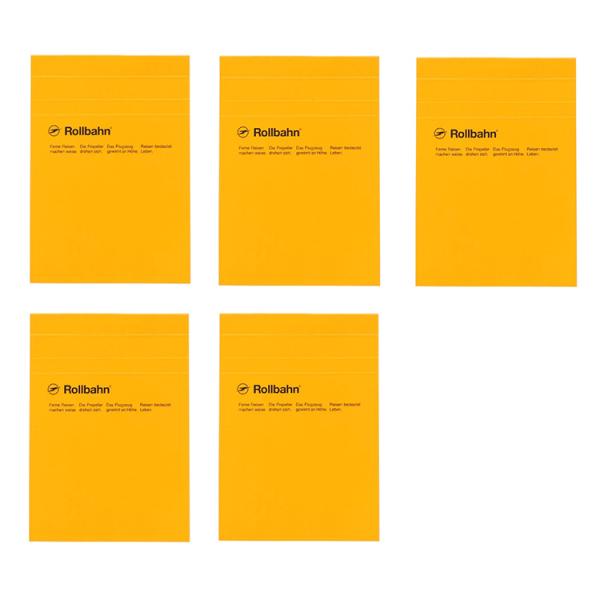 ノート ロルバーン B6サイズ 【5個セット】  Rollbahn  罫線 メモ ノートパッド メモ...