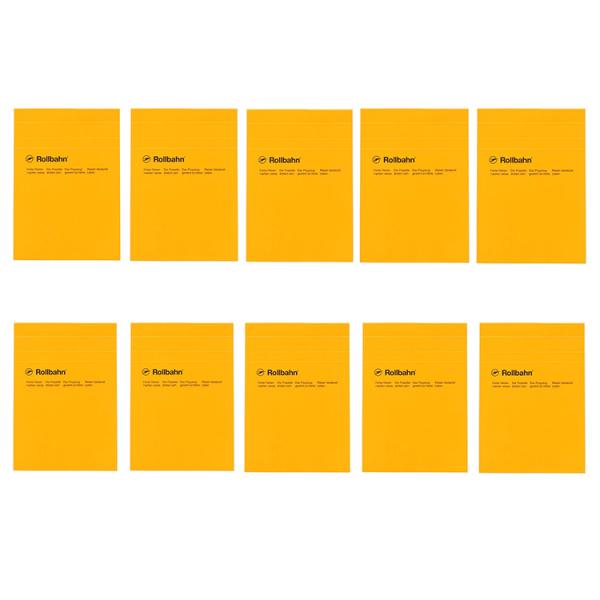 ノート ロルバーン A7サイズ 【10個セット】  Rollbahn  罫線 メモ ノートパッド メ...