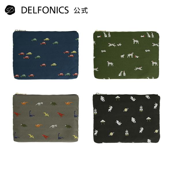 ポーチ 小物入れ 日用品収納  ビジネス シンプル エリオット デルフォニックス公式