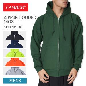 キャンバー 531 CAMBER ZIPPER HOODED 14OZ MENS メンズ ジッパーフーディー フーディー パーカー プルオーバー スウェット ジップアップパーカー 秋冬 春