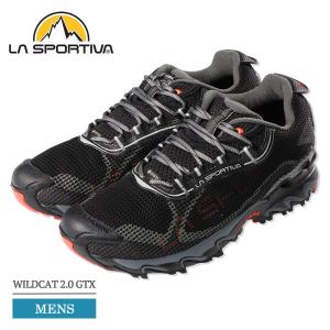 LA SPORTIVA スポルティバ 16Q WILDCAT 2.0 GTX メンズ スニーカー ランニングシューズ トレイルシューズ 運動靴 靴 シューズ 防水 紳士靴 Black/Pumpkin｜delicious-y