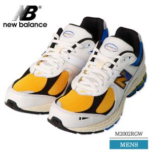 ニューバランス スニーカー メンズ NEW BALANCE M2002RGW シューズ 靴 ウォーキングシューズ スポーツ ランニング ローカット White with Vibrant Apricot｜delicious-y
