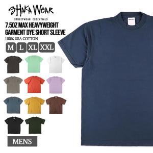 シャカウェア SHAKA WEAR MAX HEAVYWEIGHT GARMENT DYE マックス ヘビーウエイト ガーメントダイ メンズ Tシャツ 半袖Tシャツ 無地tシャツ 綿 春夏｜delicious-y