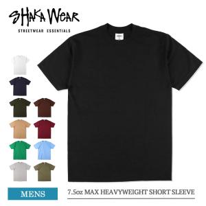 シャカウェア SHAKA WEAR 7.5oz MAX HEAVYWEIGHT SHORT SLEEVE 7.5オンス マックス ヘビーウエイト ショートス メンズ Tシャツ 半袖 無地Tシャツ 肉厚｜delicious-y