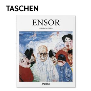 TASCHEN タッシェン Ensor アンソール Book ブック 本 アート アートブック 芸術 絵画 美術 英語版 James Ensor ジェームズ・アンソール Ulrike Becks-Malorny｜delicious-y