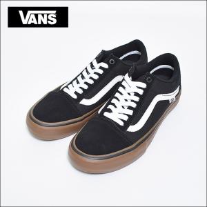 VANS MENS バンズ メンズ OLD SKOOL PRO VN000ZD4BW9 Black/White/Medium Gum オールドスクールプロ ブラック/ホワイト メンズ スニーカー 靴