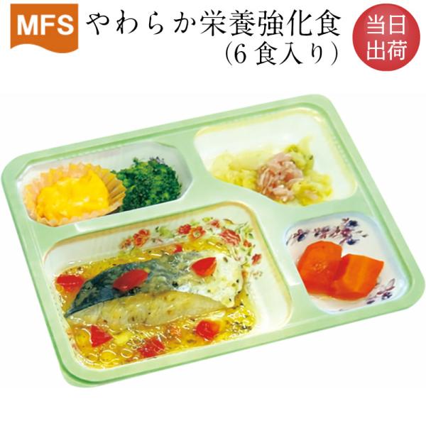 介護食 冷凍 高齢者 食事 ＭＦＳやわらか栄養強化食（お試しセット）6食入り やわらかい食事 刻み食...