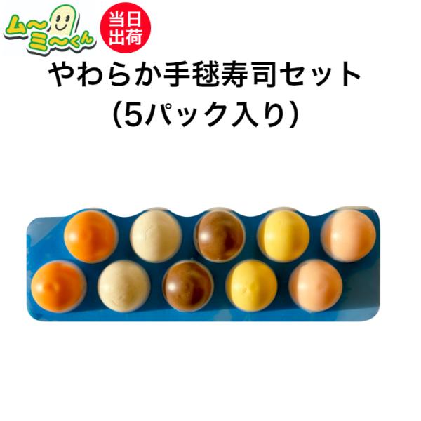介護食 冷凍 ムース食 やわらか手毬寿司セット 5パック入り 舌でつぶせる やわらかい 高齢者 食事...