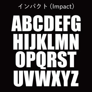 DTF ゼッケン転写シート アルファベット(7...の詳細画像4