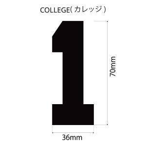 DTF ゼッケン転写シート アルファベット(7...の詳細画像5