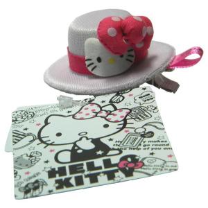 サンリオ　ハローキティ（Hello Kitty）　ハットヘアアクセサリー　ピンク　（クリスマス 子供　ペット他）｜delight-base