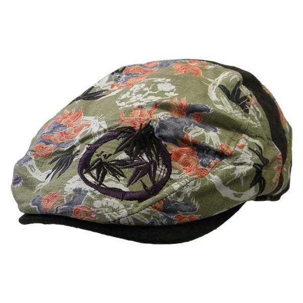 和柄 ２ラインハンチング 獅子柄