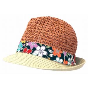 和柄 編み×ペーパーヤーン さくら/ブリック メンズ