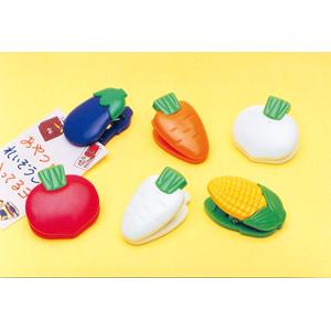 子供 景品 お野菜クリップ 60個セット 子ども会 イベント プチギフト 文房具 学用品 粗品 販促...