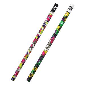 子供 景品 スプラトゥーン 鉛筆 2B 12本1セット プチギフト 文房具 えんぴつ 筆記用具 ネコポス可(2セットまで) 学校 勉強 塾 宿題