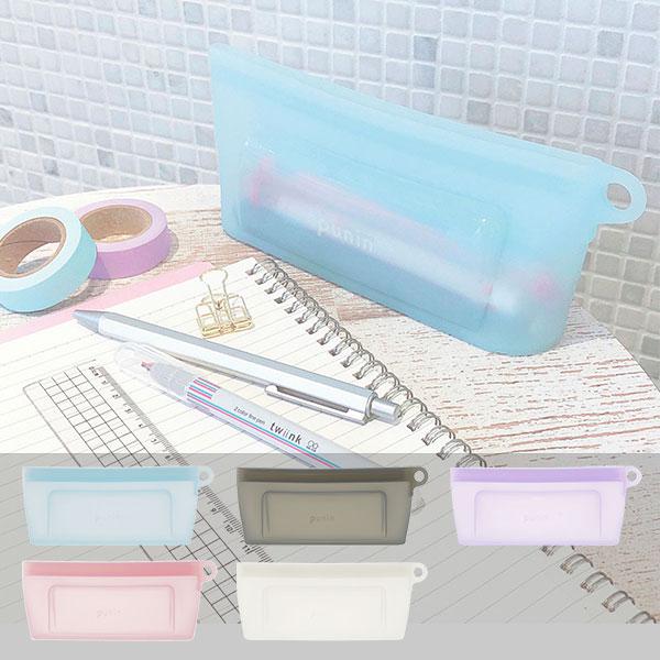 子供 景品  プニン シリコンジップペンケース 1ヶから販売 文具 筆箱 ペンポーチ