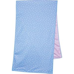 ネッククーラー COO. クールタオル SAX DOT 冷感タオル ひんやりタオル ウォータークール ミニタオル 30×100cm UV対策