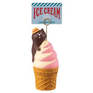 デコレ コンコンブル 夏 ソフトクリーム看板猫 雪猫アイス店 DECOLE concombre クリックポスト不可