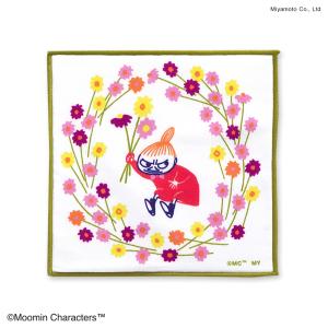 MOOMIN（ムーミン） ミニハンカチ フローラル リトルミイ スナフキン