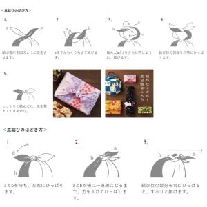 おかみさんの小風呂敷 柚子 50x50cm ラ...の詳細画像2