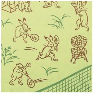 日本手ぬぐい 和柄 おしゃれ 鳥獣戯画 テニス...の詳細画像3