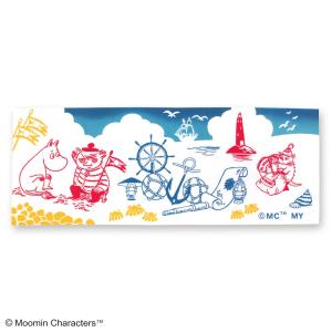 ムーミン 日本手ぬぐい ムーミン＆マリン リトルミイ スナフキン ニョロ MOOMIN 注染 手拭い クリックポスト対応｜delight-shop