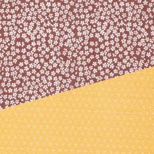 風呂敷 おしゃれ 大判 105x105cm エコバッグ 綿有職 小紋両面ふろしき