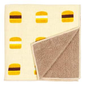 濱文様 和たおる 2023年新作 セミウォッシュ 餡バターサンド ハンドタオル