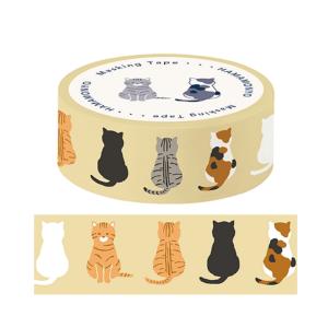 神保町にゃんこ堂 マスキングテープ fur persons necoya ねこ かわいい