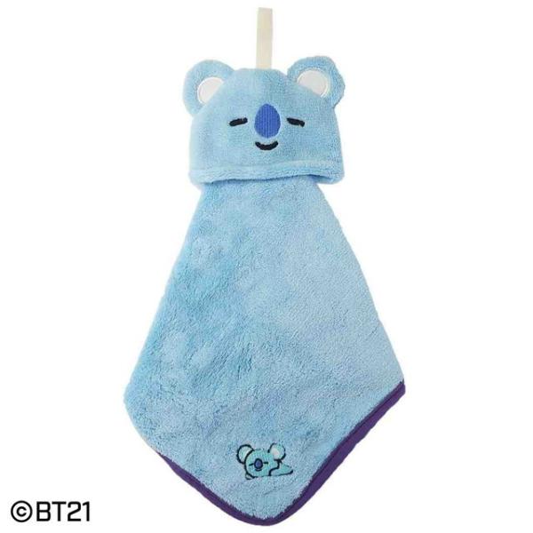 BT21 公式グッズ 新作 マイクロループタオル マスコット KOYA タオル ビーティー