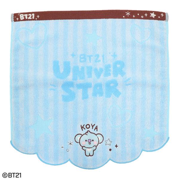 BT21 公式グッズ ベビー KOYA ウォッシュタオル 34×36cm ハンドタオル ベイビィー