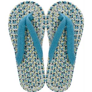 コットンサンダル メンズ LIGHT BLUE スリッパ 布 草履 ぞうり