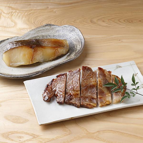 京都やま六 西京漬詰合せ［銀だら・豚肩ロース］ GB5 歳暮 おすすめ 料理 食べ物 お返し 御礼 ...