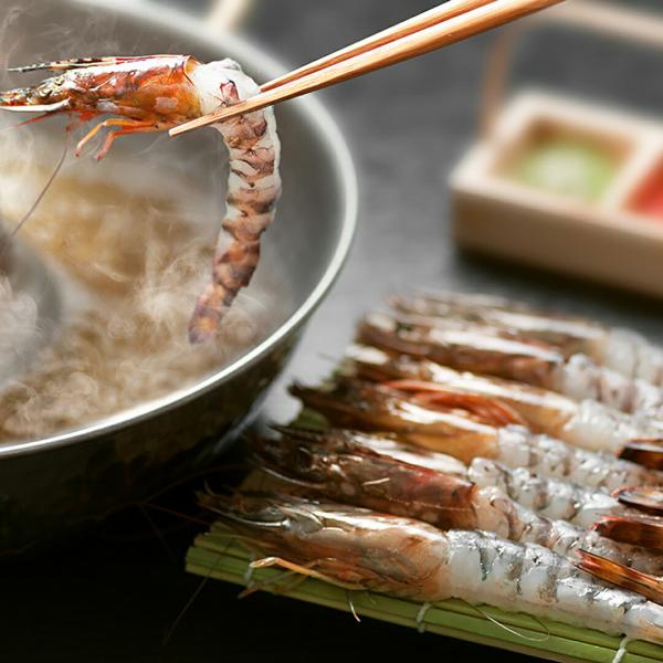 絆屋 車海老のしゃぶしゃぶ KZ-3126 歳暮 おすすめ 料理 食べ物 お返し 御礼 感謝 上司 ...