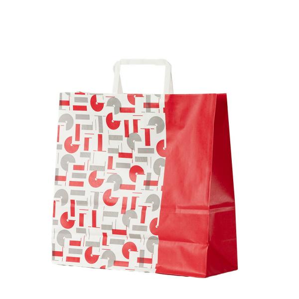 紙袋 タイポグラフィー【※袋のみのご注文は出来ません】商品サイズに合った袋をお付け致します。 冬ギフ...