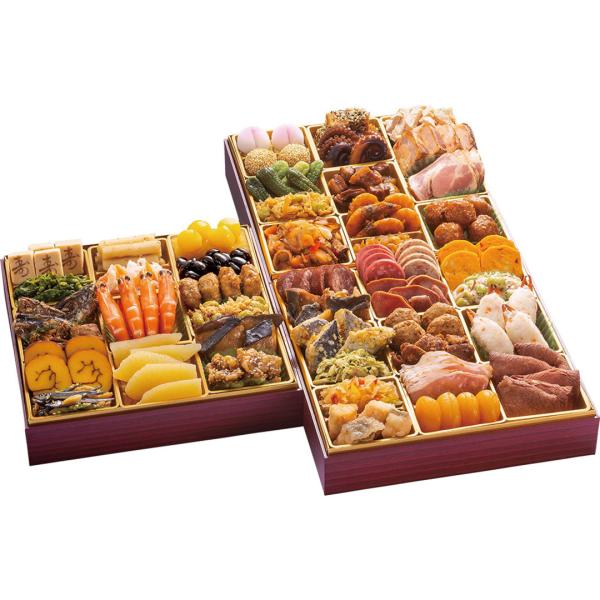 11/28まで早割実施中! おせち 2026 博多久松 厳選本格和洋中おせち（祝赤重） Y41-5B...