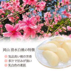 母の日 遅れてごめんね ギフト 岡山清水 白桃...の詳細画像5