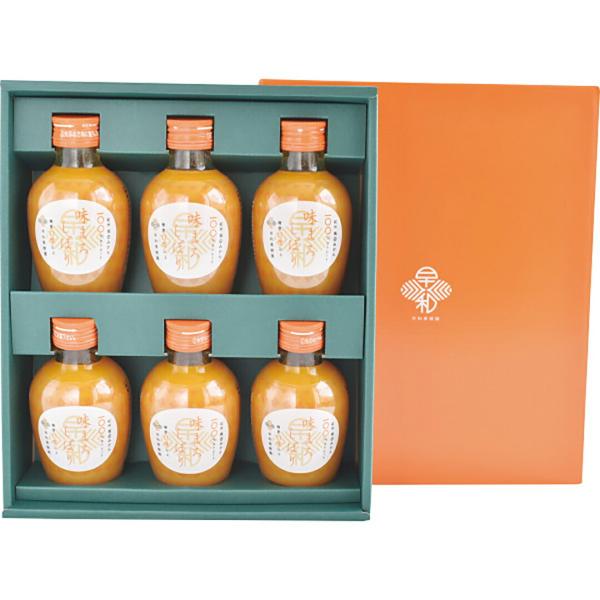 早和果樹園　有田みかんジュース「味まろしぼり」（６本） C6-R お返し 内祝い プレゼント 香典返...