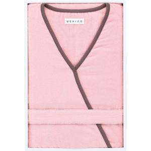 ＵＣＨＩＮＯ エアリータッチレディスローブ Ｌ ピンク ギフト プレゼント 贈答 贈り物 記念品