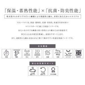 ウェットスーツ インナー 長袖 メンズ/ホット...の詳細画像2