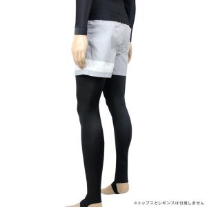 日本製 ラッシュガード メンズ レギンス トレ...の詳細画像5
