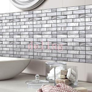 家の浴室の台所の装飾bのための壁のタイルのステッカーの防水壁紙 超可爱