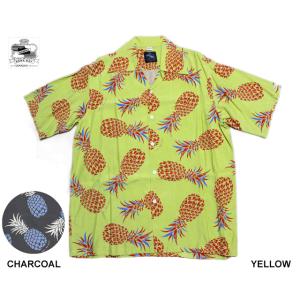 KonaBayHawaii コナベイハワイ アロハシャツ 2025 Pineapple パイナップル...
