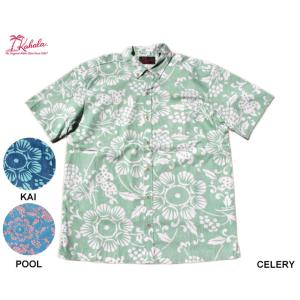 アロハシャツ KAHALA カハラ DUKE'S PAREO デュークスパレオ ハワイ製