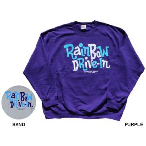 Rainbow DRIVE-IN BY Mookie Sato TIKI スウェット レインボードラ...
