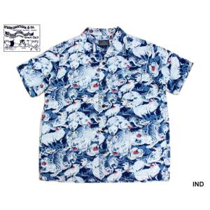 STUDIO D'ARTISAN ステュディオ・ダルチザン インディゴ抜染